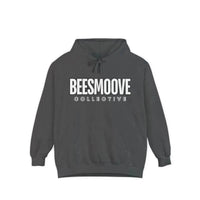 Beesmoove collective white black rare Unisex Garment-Dyed Hoodie - Beesmoove