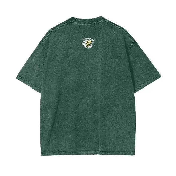 Beesmoove Divine Judgement Wash Oversize T-Shirt - Beesmoove