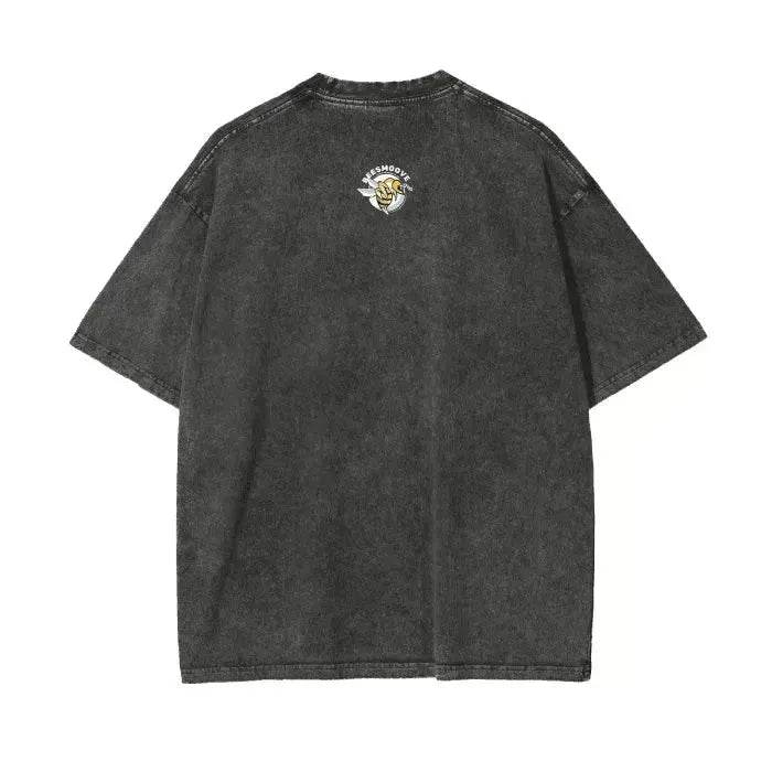 Beesmoove Divine Judgement Wash Oversize T-Shirt - Beesmoove