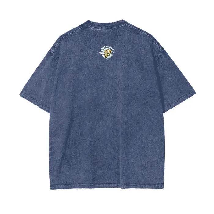 Beesmoove Divine Judgement Wash Oversize T-Shirt - Beesmoove
