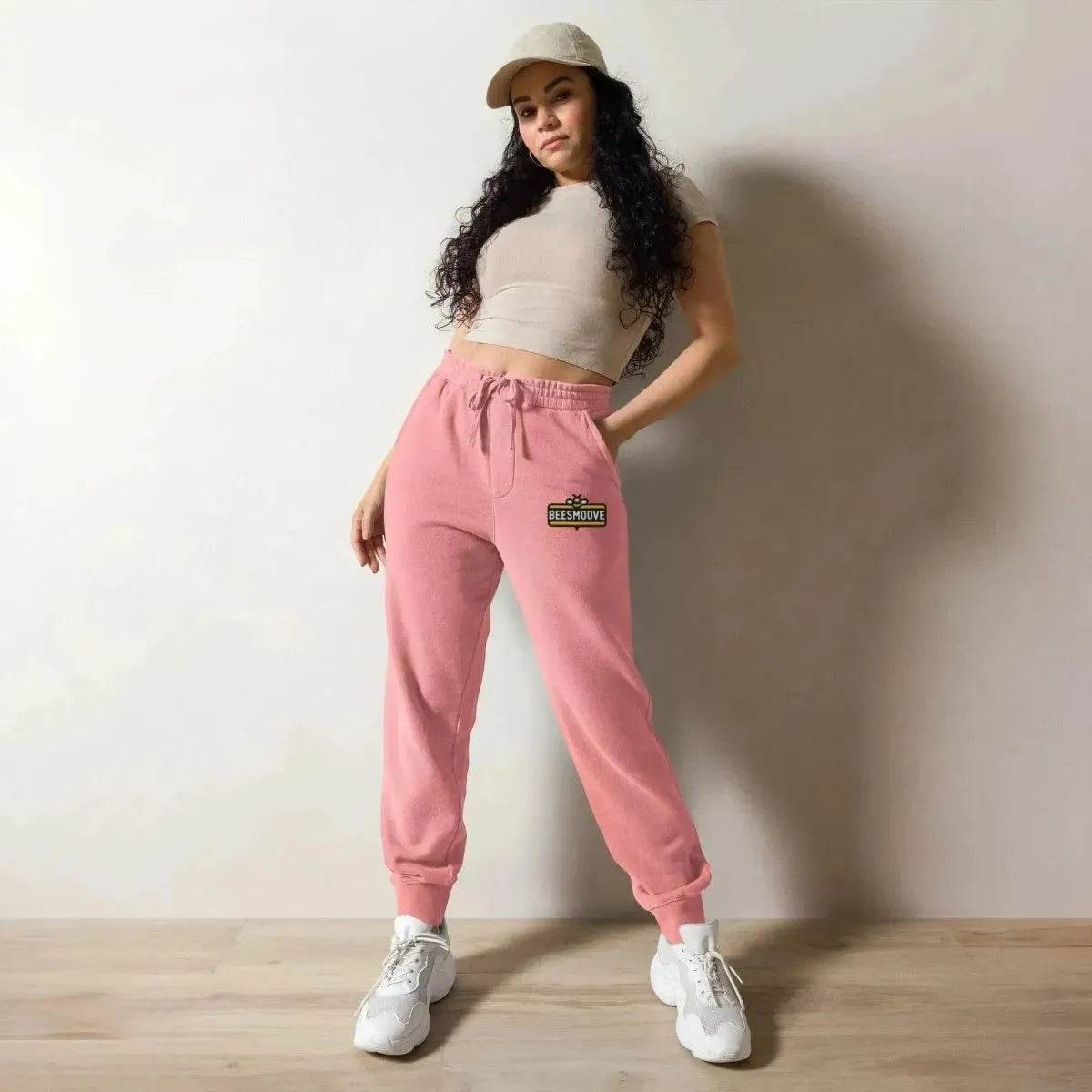 Beesmoove essence pigment-dyed sweatpants - Beesmoove