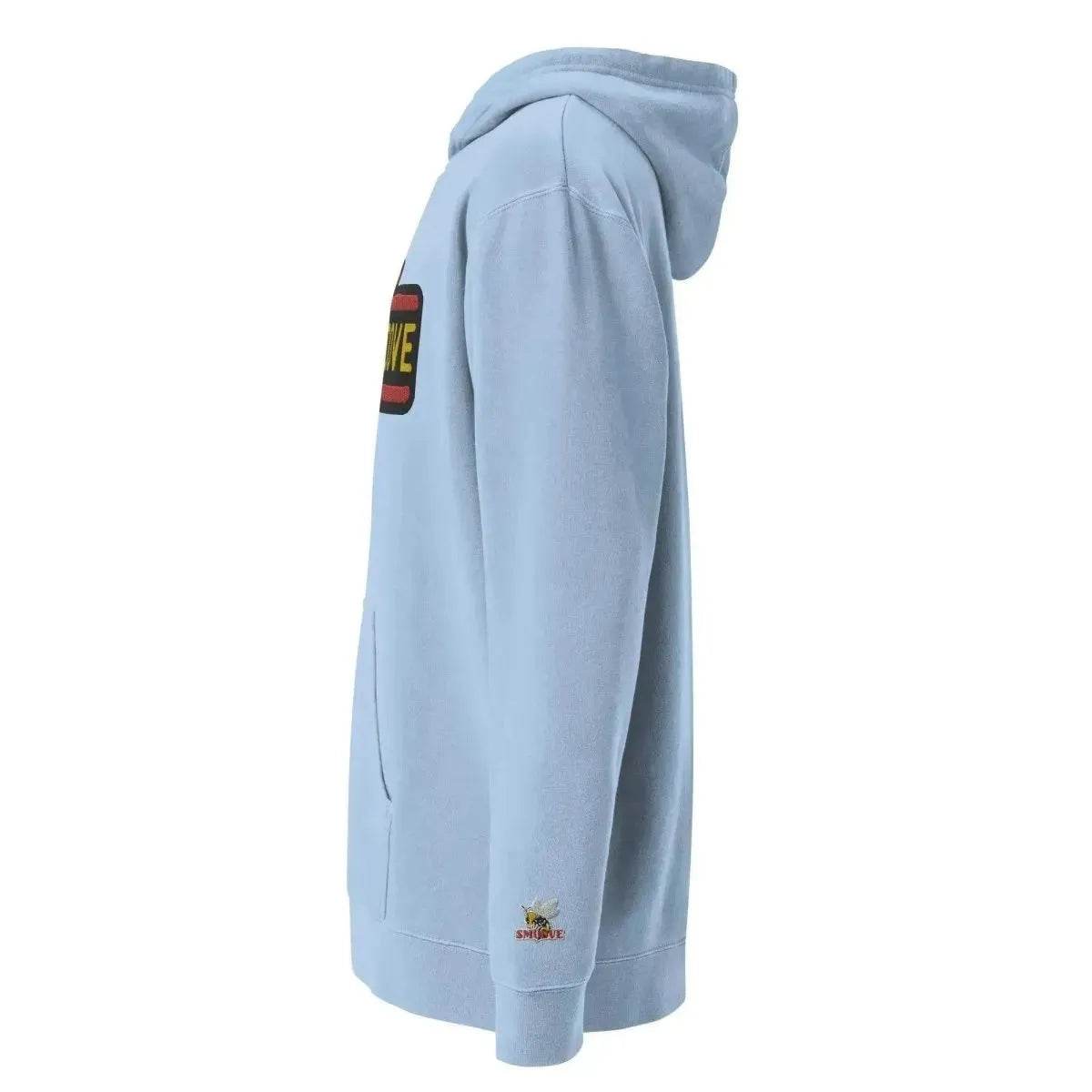 Beesmoove essence red pigment-dyed hoodie - Beesmoove