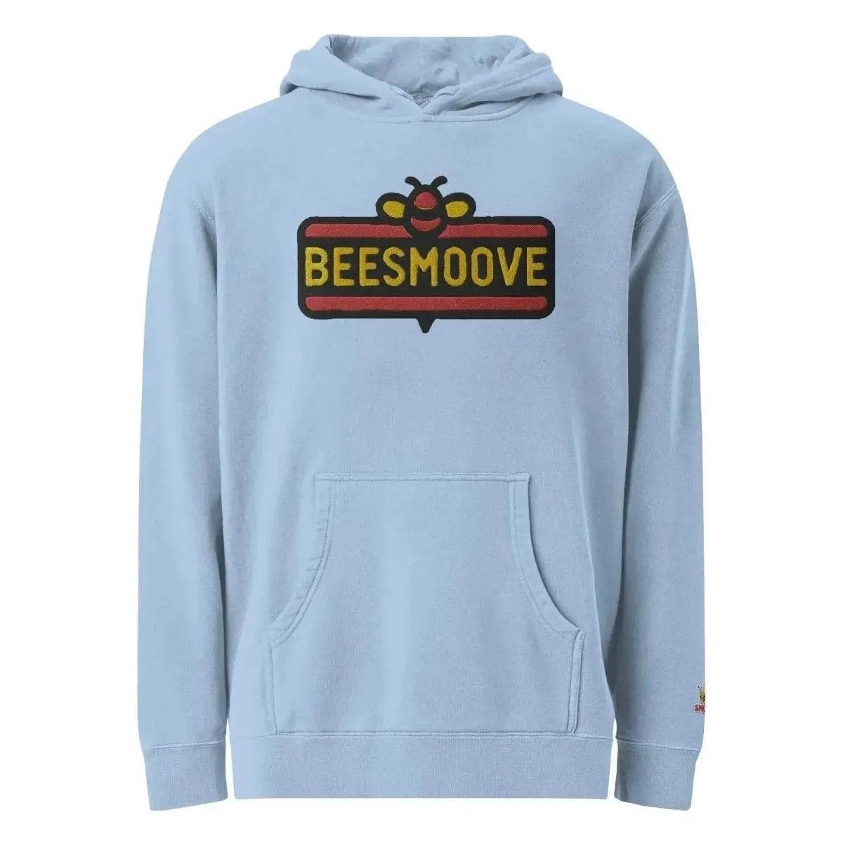 Beesmoove essence red pigment-dyed hoodie - Beesmoove