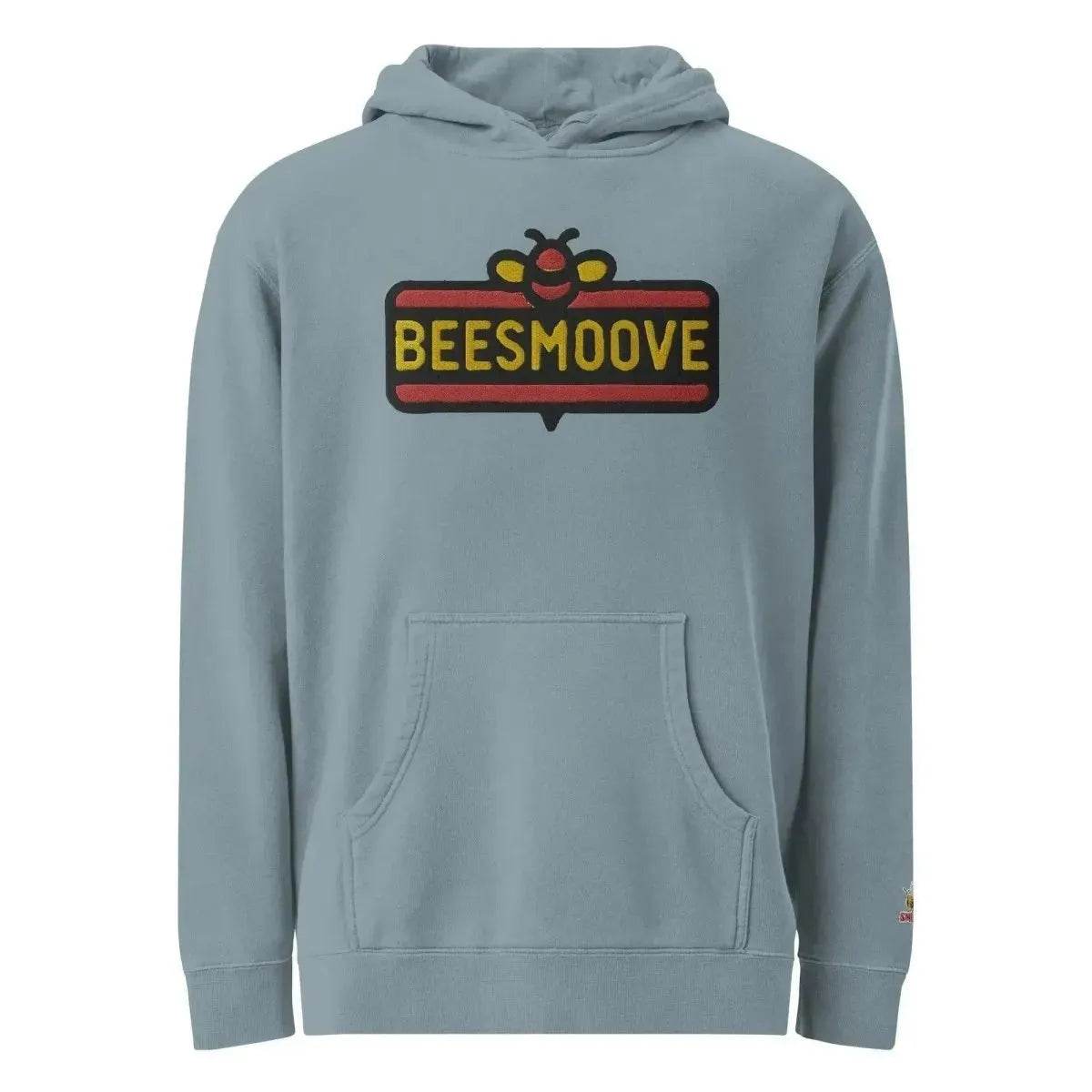 Beesmoove essence red pigment-dyed hoodie - Beesmoove