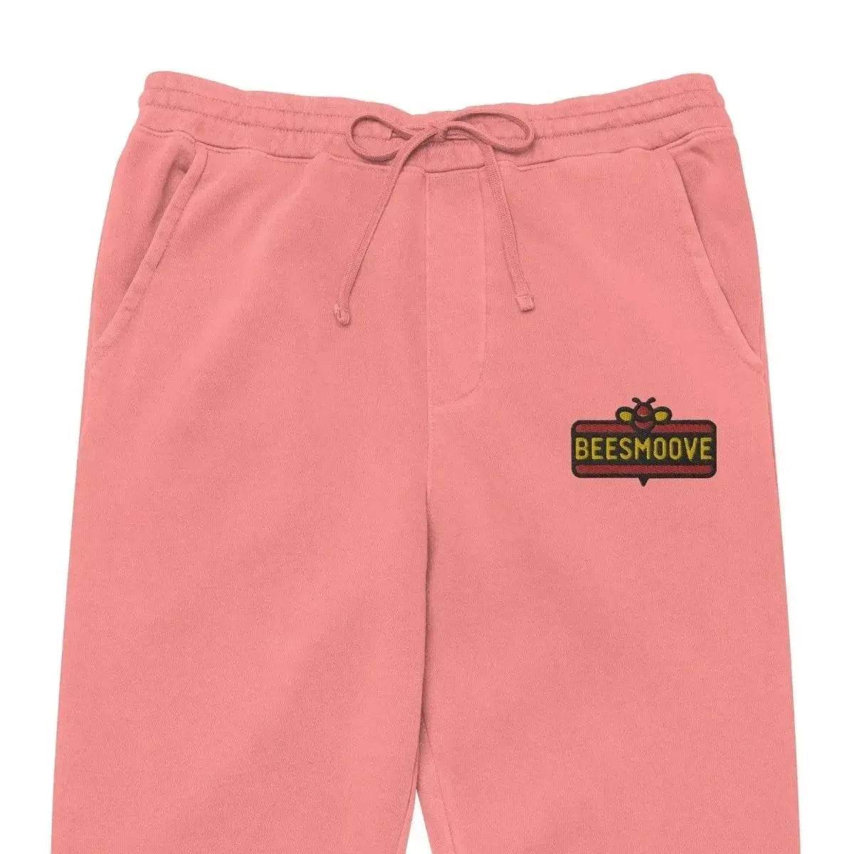 Beesmoove essence red Unisex pigment-dyed sweatpants - Beesmoove