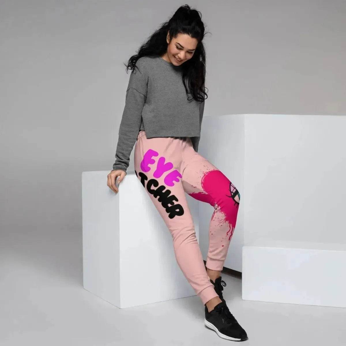 Beesmoove eye catcher pink Women's Joggers - Beesmoove
