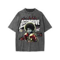 Beesmoove Fight The Odds Lead Vintage Washed T-Shirt - Beesmoove