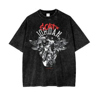 Beesmoove Goat*Jordan Wash Oversize T-Shirt - Beesmoove