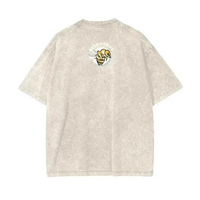 Beesmoove Goat*Jordan Wash Oversize T-Shirt - Beesmoove