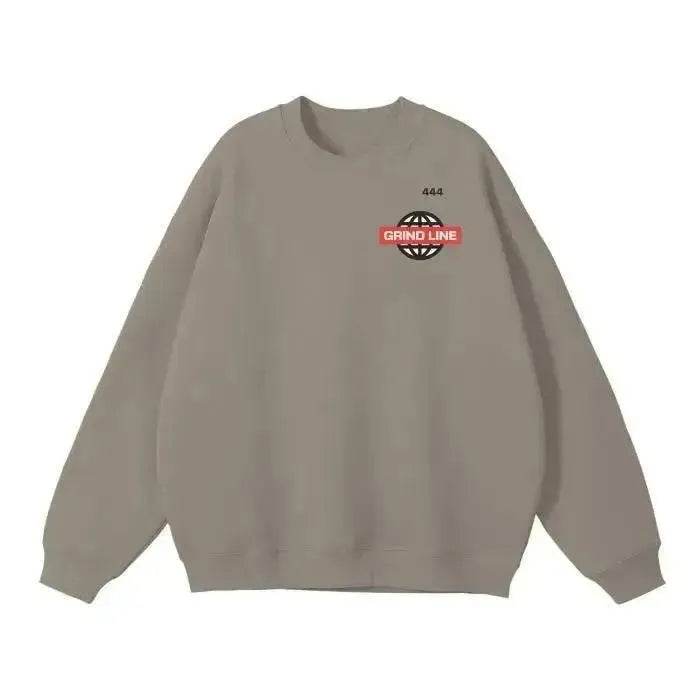 Beesmoove Grind Line 444 Solid Color Fleece Pullover - Beesmoove