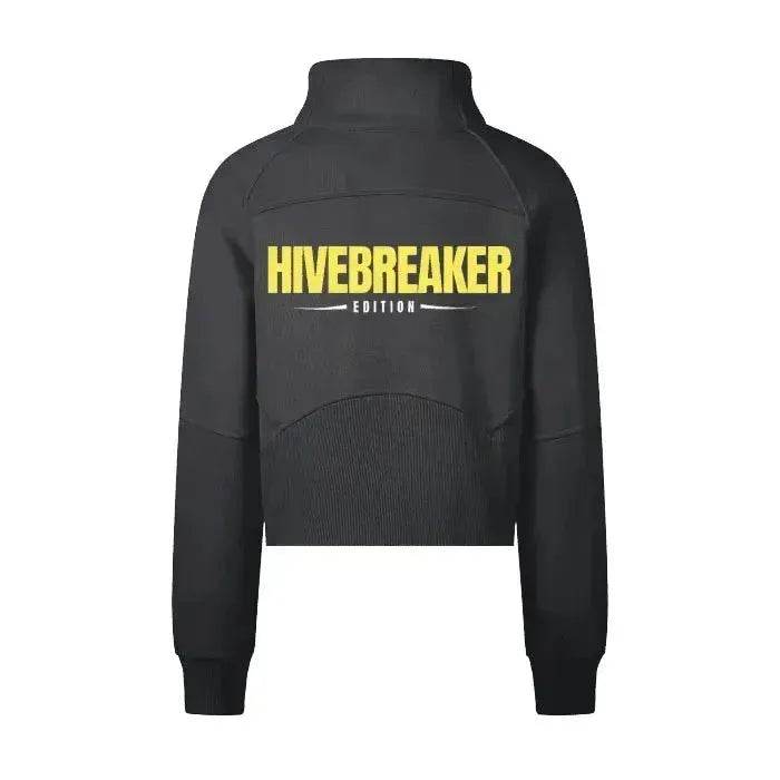 Beesmoove Hivebreaker Edition unbound Cropped Half-Zip Hoodie - Beesmoove