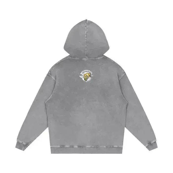Beesmoove Hivebreaker Speed Purple Oversize Hoodie - Beesmoove