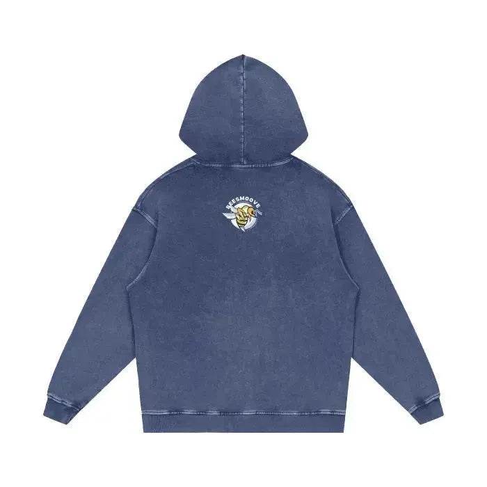 Beesmoove Hivebreaker Speed Purple Oversize Hoodie - Beesmoove