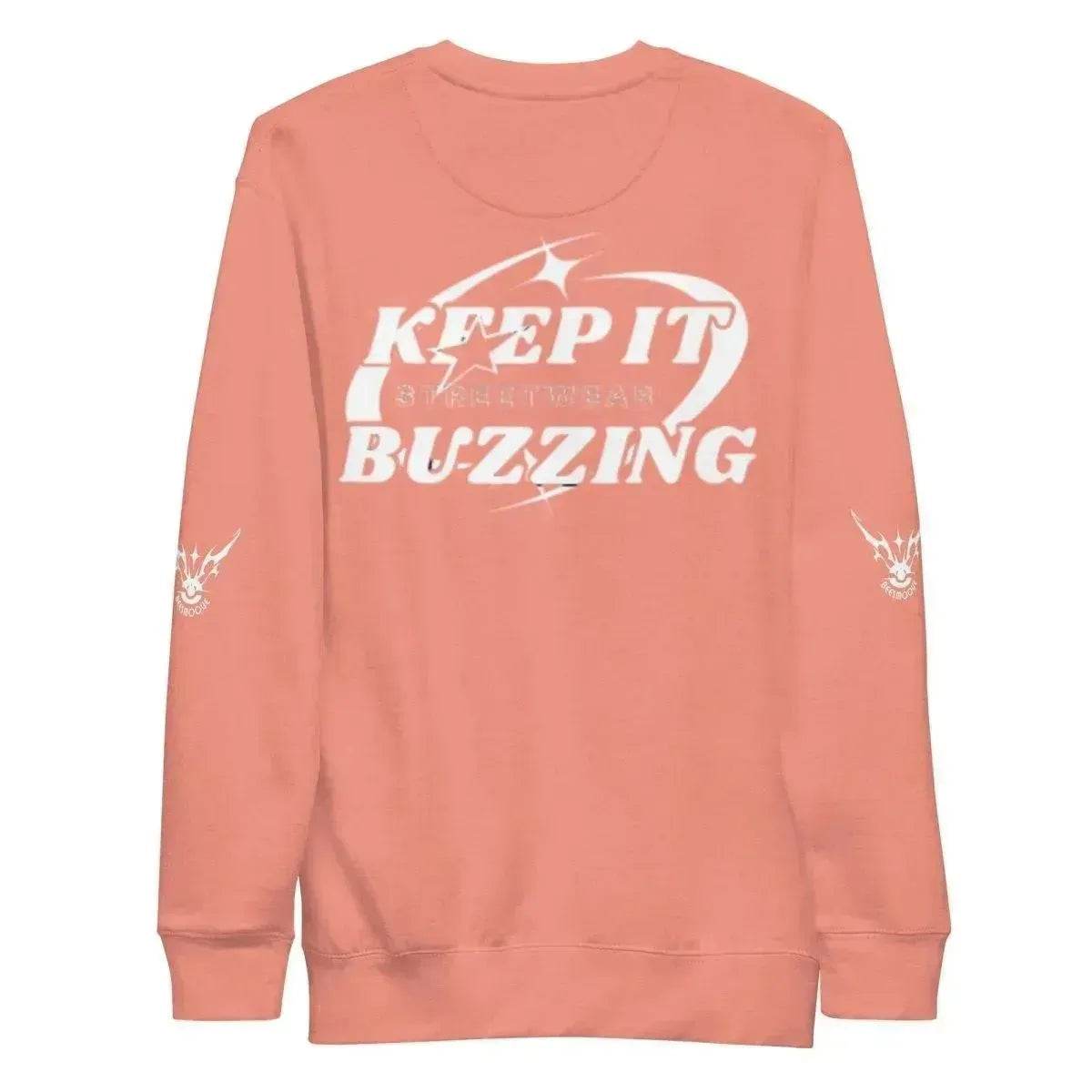 Beesmoove keep it buzzing Unisex Premium Sweatshirt - Beesmoove