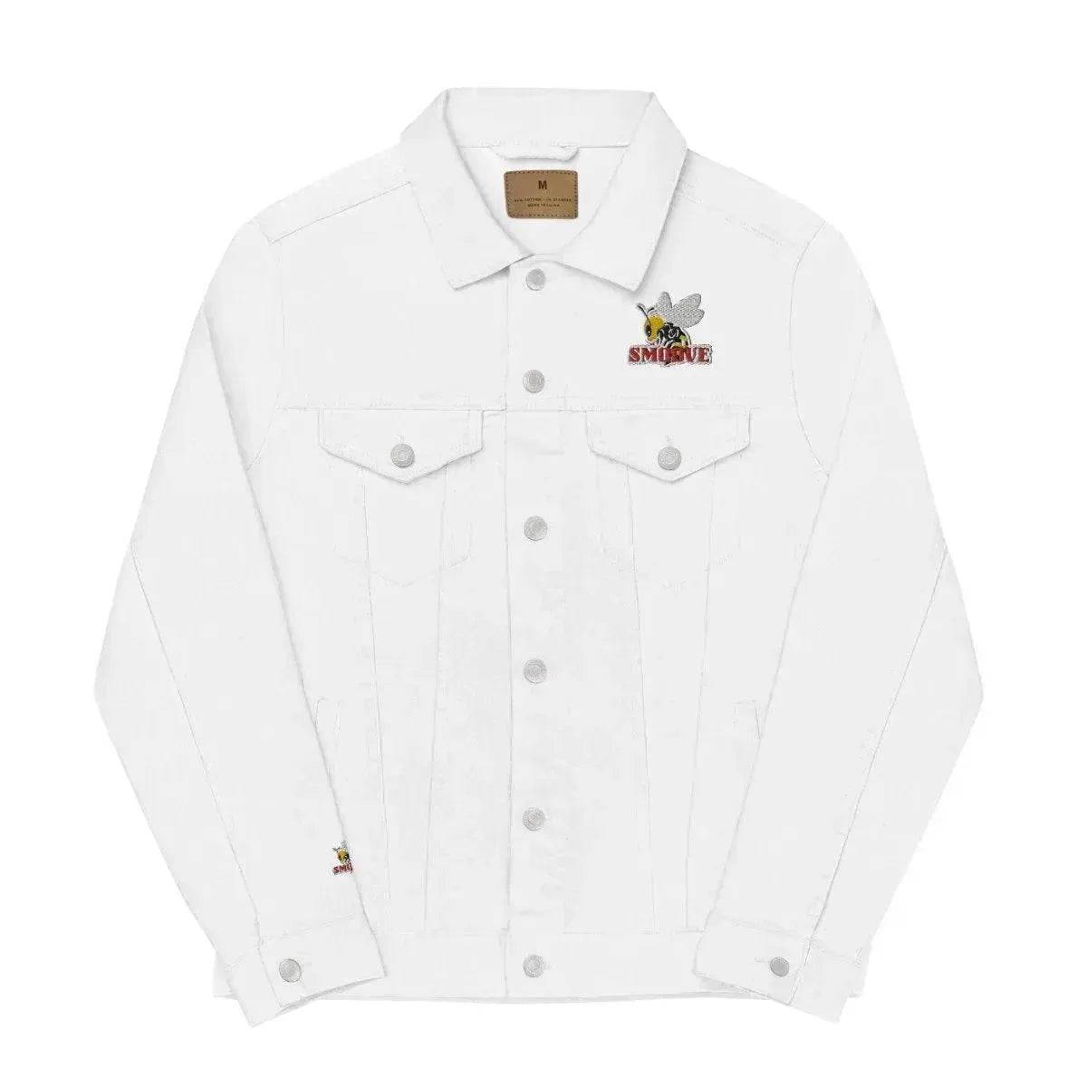 Beesmoove logo denim jacket - Beesmoove