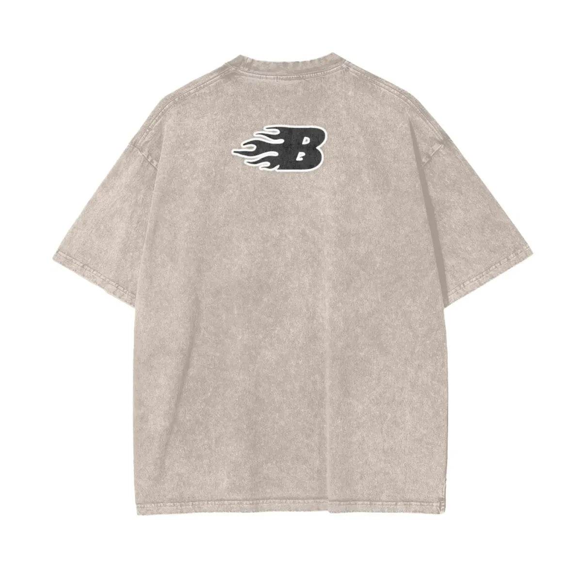 Beesmoove Mind Hive Chronicles Oversize Snow Washed T-Shirt - Beesmoove