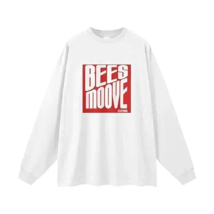 Beesmoove Minimalist Cotton Long Sleeve Tee - Beesmoove