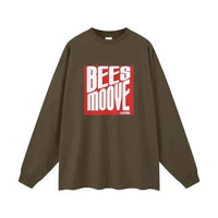 Beesmoove Minimalist Cotton Long Sleeve Tee - Beesmoove
