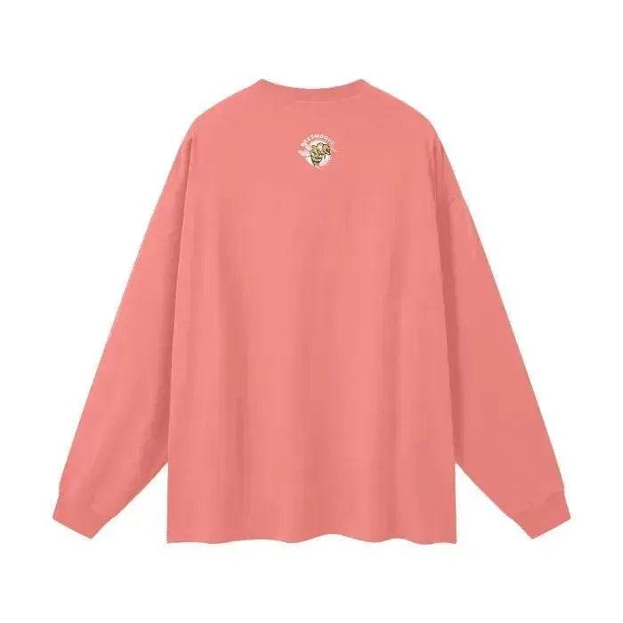 Beesmoove Minimalist Cotton Long Sleeve Tee - Beesmoove