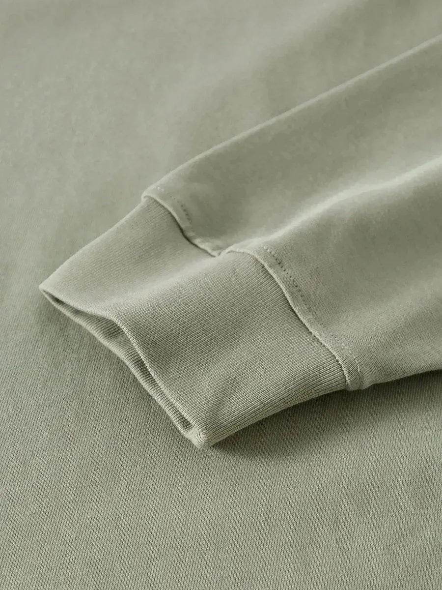 Beesmoove Minimalist Cotton Long Sleeve Tee - Beesmoove