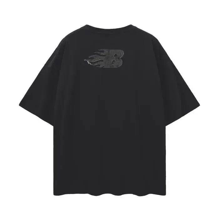 BEESMOOVE No Risk No Story Oversize Deep Drop Shoulder Tee - Beesmoove