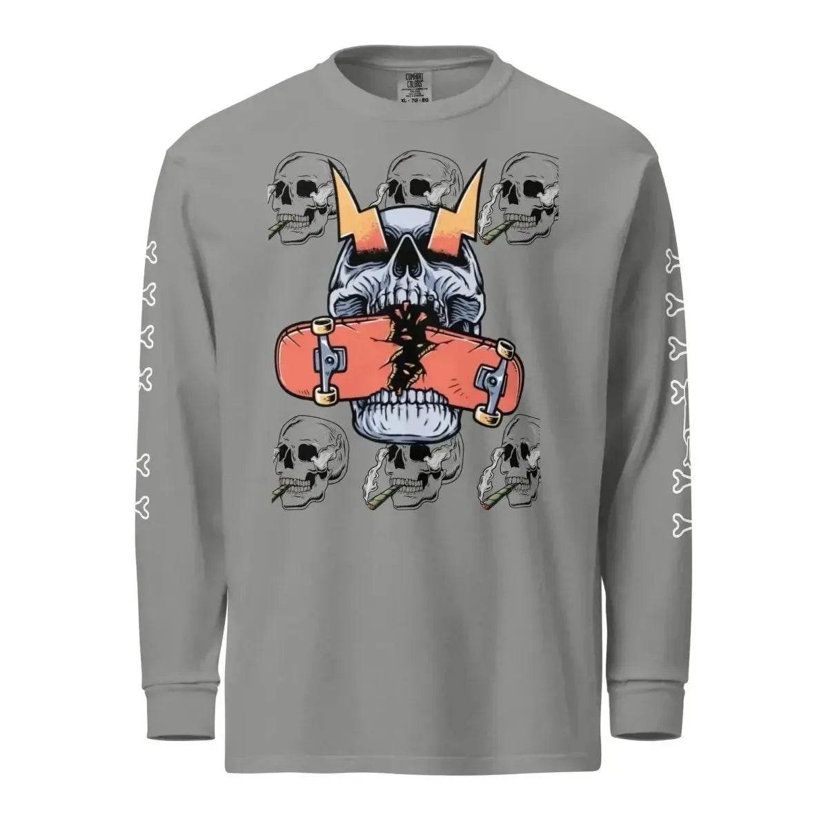 Beesmoove Reborn Garment-dyed heavyweight long-sleeve shirt - Beesmoove