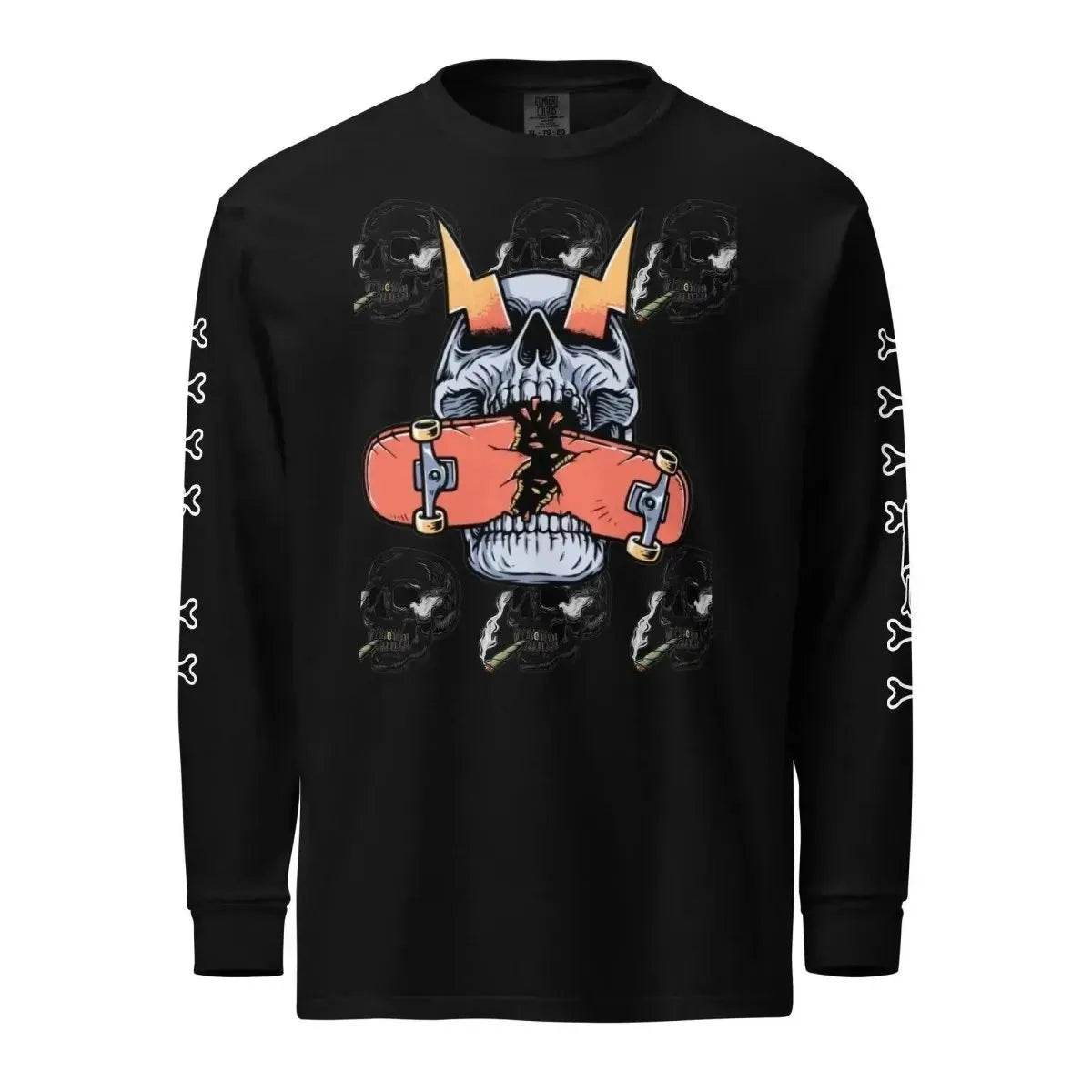 Beesmoove Reborn Garment-dyed heavyweight long-sleeve shirt - Beesmoove