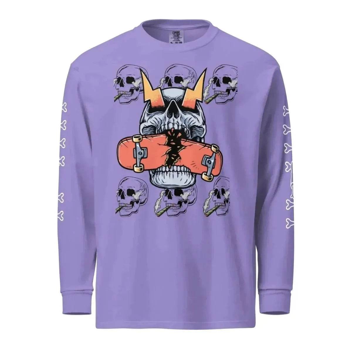 Beesmoove Reborn Garment-dyed heavyweight long-sleeve shirt - Beesmoove