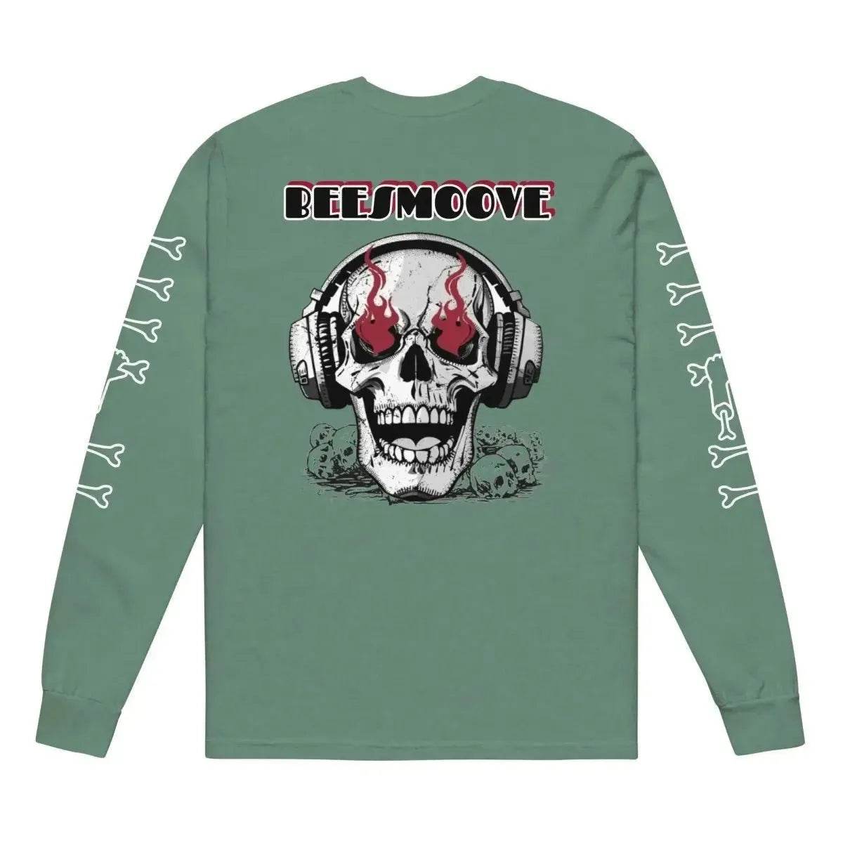 Beesmoove Reborn Garment-dyed heavyweight long-sleeve shirt - Beesmoove