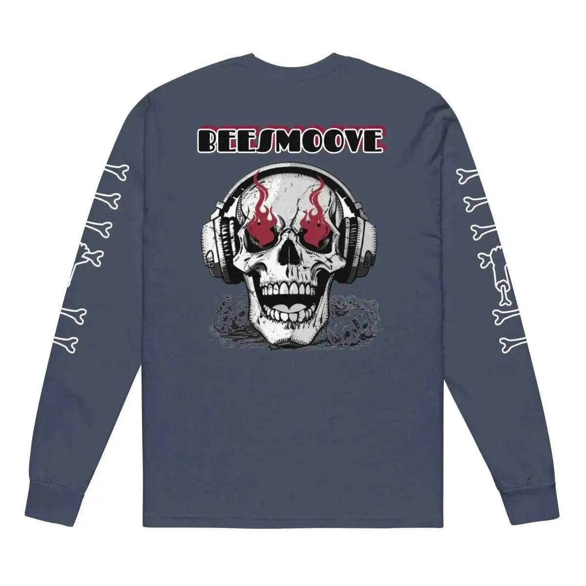 Beesmoove Reborn Garment-dyed heavyweight long-sleeve shirt - Beesmoove