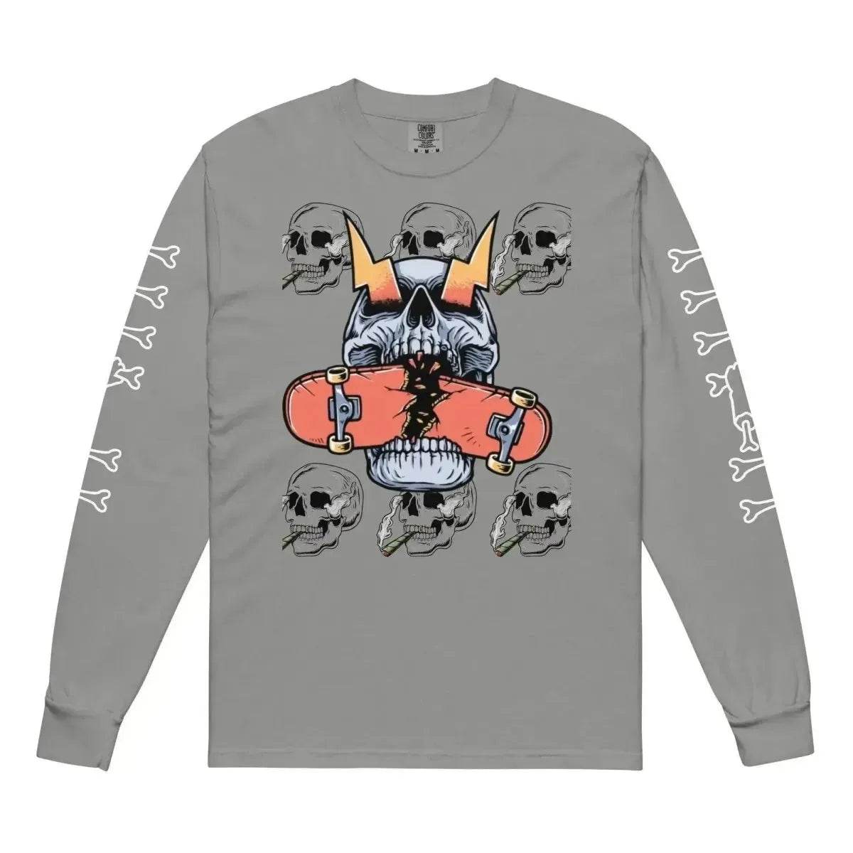 Beesmoove Reborn Garment-dyed heavyweight long-sleeve shirt - Beesmoove