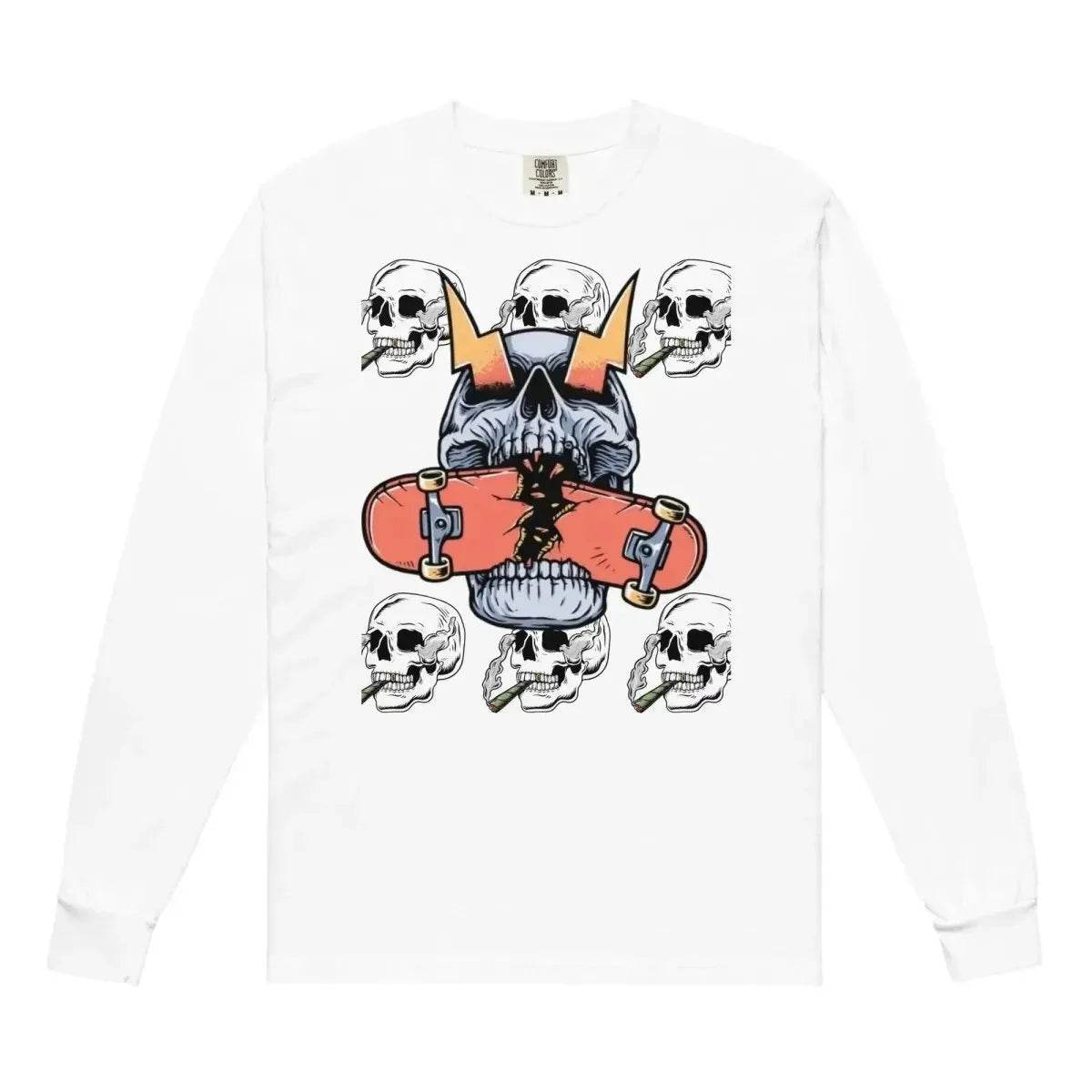 Beesmoove Reborn Garment-dyed heavyweight long-sleeve shirt - Beesmoove