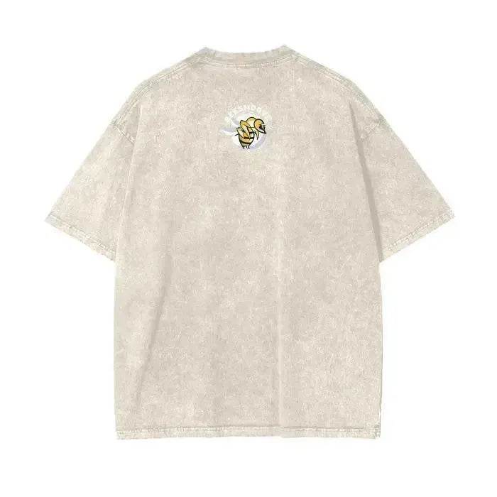 Beesmoove Stay Curious Question Everything Wash Oversize T-Shirt - Beesmoove