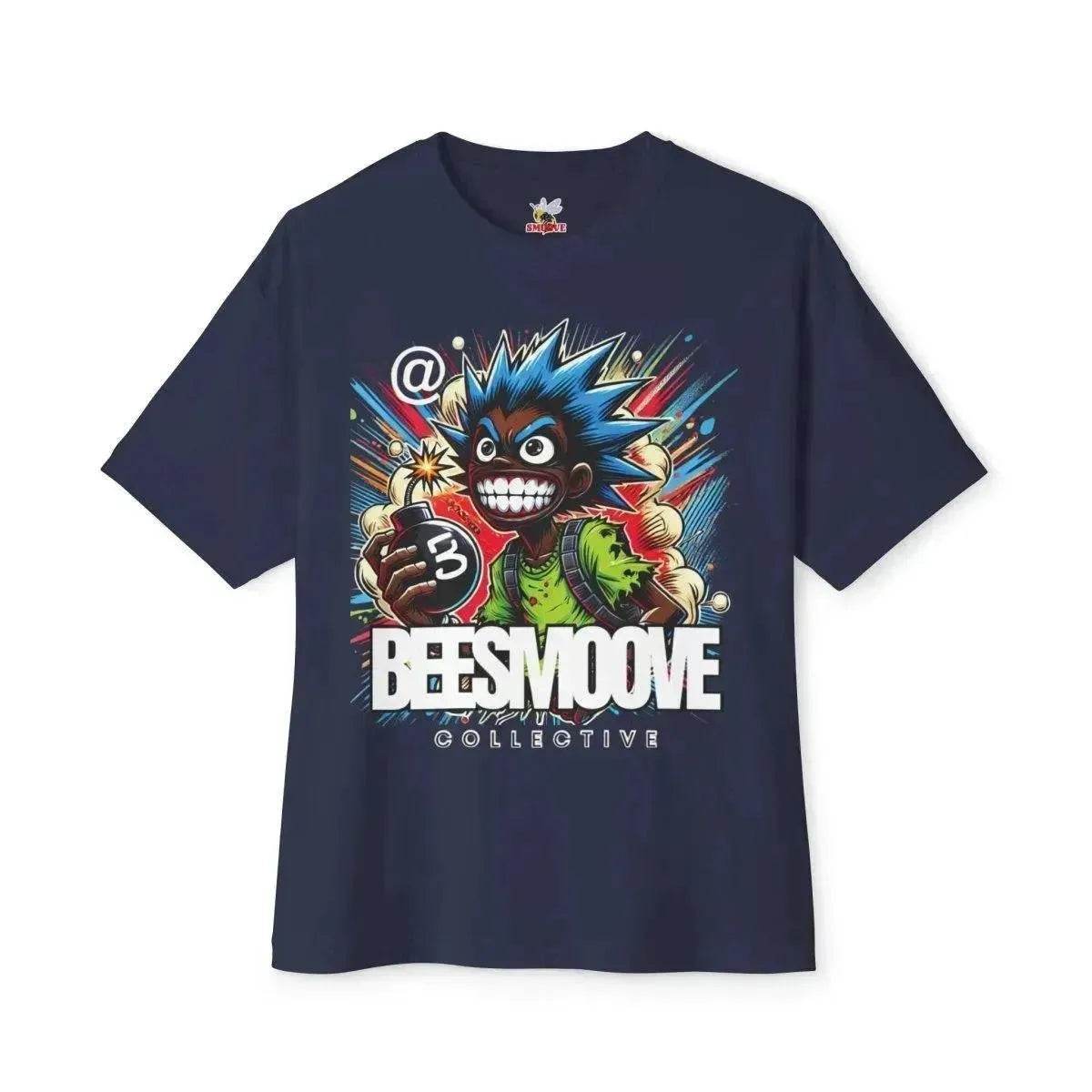 Beesmoove stay fearless Oversized Boxy Tee - Beesmoove