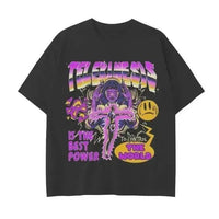 Beesmoove Telekinesis Power Tee Drop Shoulder T-Shirt - Beesmoove