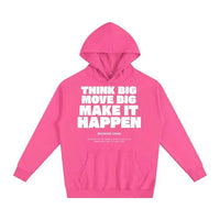 Beesmoove Think Big Move Big Make It Happen Oversized Hoodie - Beesmoove