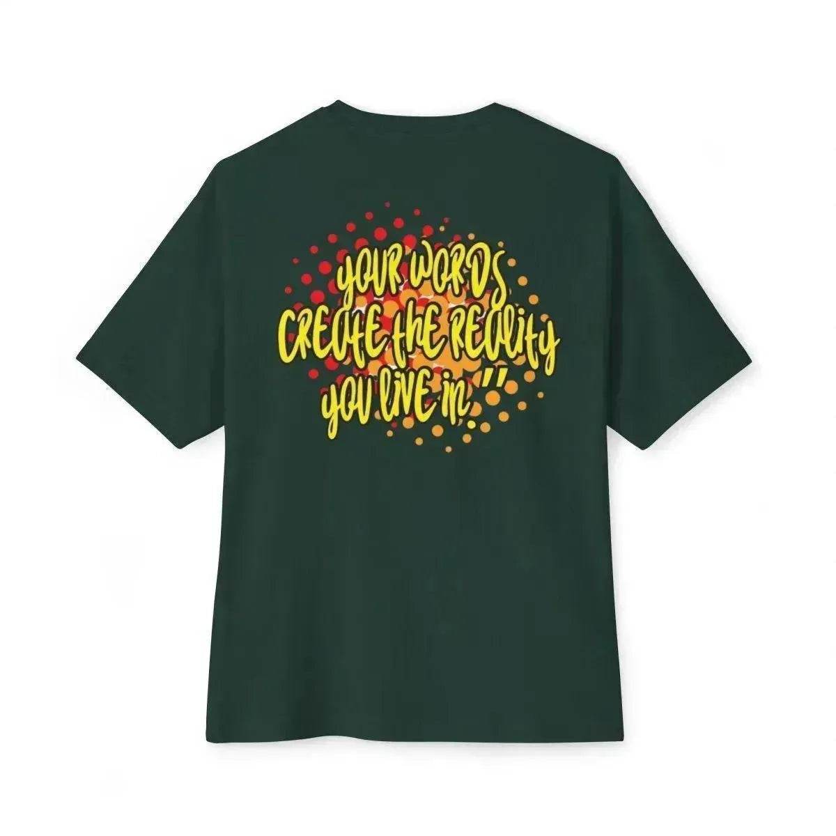 Beesmoove words are spells magazine Oversized Boxy Tee - Beesmoove