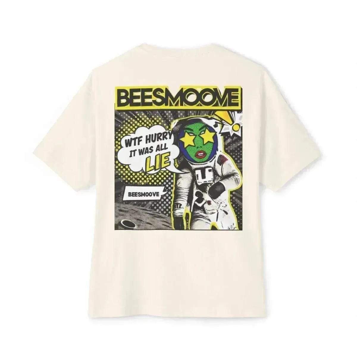 Beesmoove W.T.F it was a lie Oversized Boxy Tee - Beesmoove