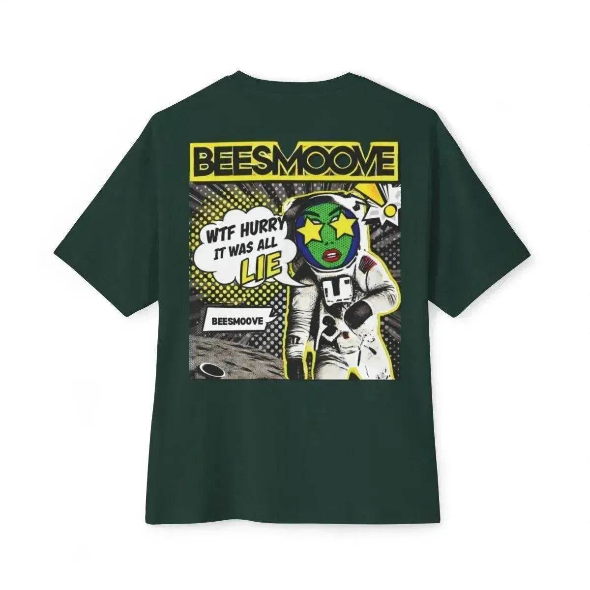 Beesmoove W.T.F it was a lie Oversized Boxy Tee - Beesmoove