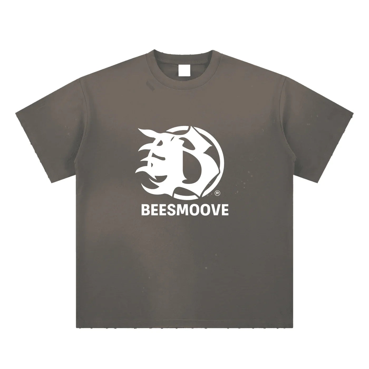 BEESMOOVE Tribal Mark Tee Sunfade Paint Splatter T-Shirt - Beesmoove