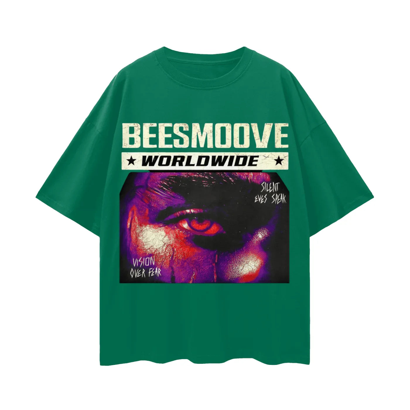 BEESMOOVE BuzzForce 24 Oversize Deep Drop Shoulder Tee - Beesmoove