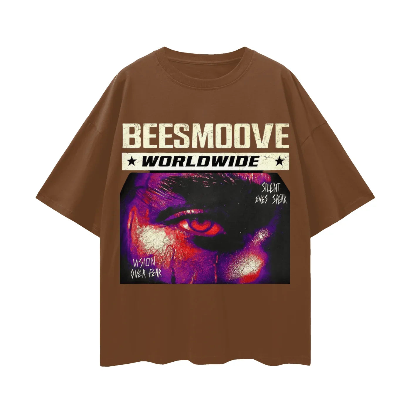 BEESMOOVE BuzzForce 24 Oversize Deep Drop Shoulder Tee - Beesmoove