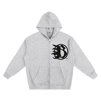 BEESMOOVE Feed The Frequency Heavyweight Zip-up Hoodie - Beesmoove