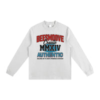 BEESMOOVE Promise Code MMXIV-Shrink Mock Neck Sweatshirt - Beesmoove