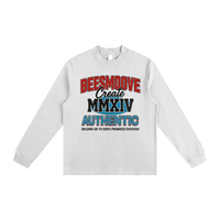 BEESMOOVE Promise Code MMXIV Shrink Mock Neck Sweatshirt - Beesmoove