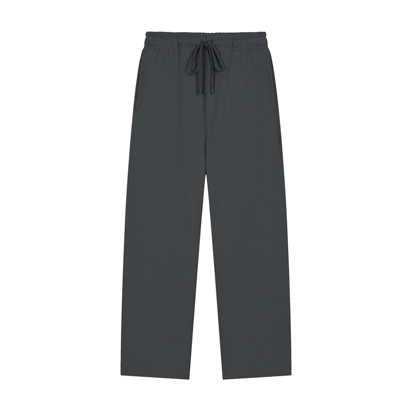 BEESMOOVE Solid Color Straight-Leg Sweatpants - Beesmoove