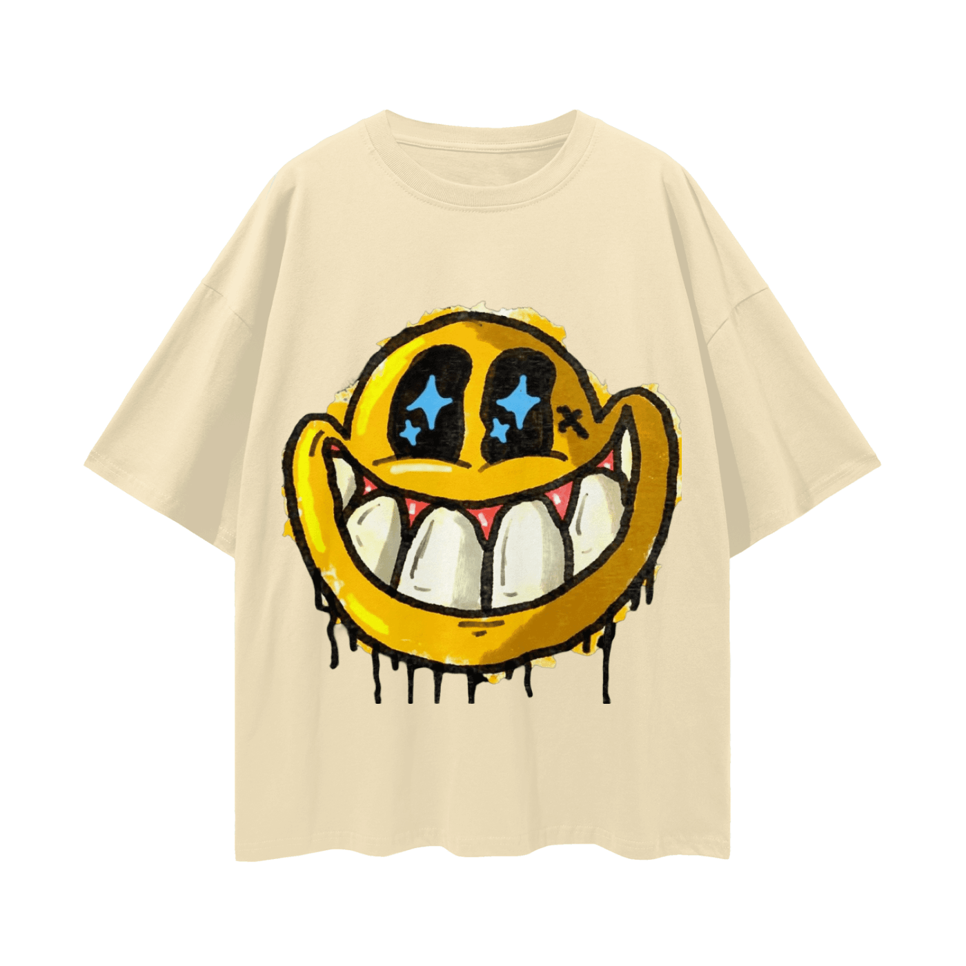 BEESMOOVE N.M.N.F Oversize Deep Drop Shoulder Tee - Beesmoove
