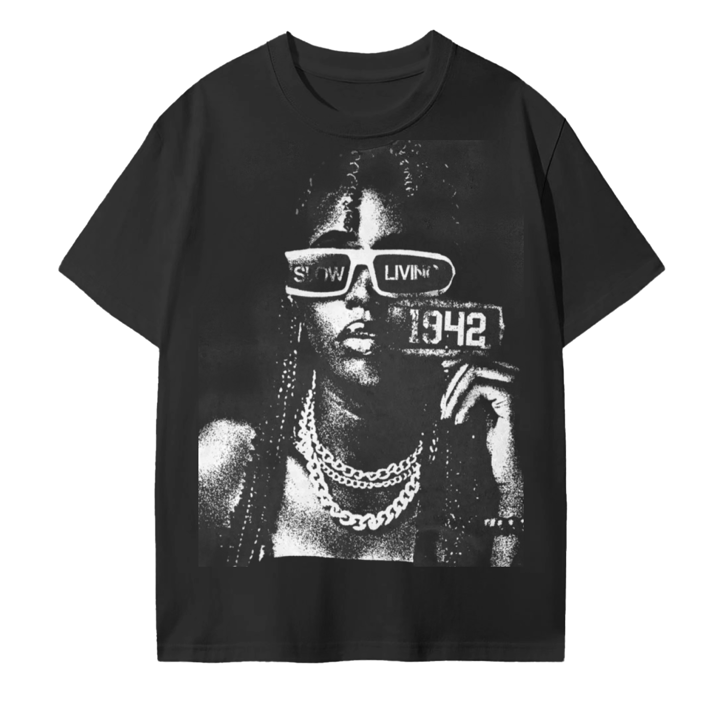 BEESMOOVE Slow Livin’ 1942
Cotton T-Shirt - Beesmoove