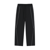 BEESMOOVE DOHIVE v1 Reflection Striped Straight-Leg Sweatpants