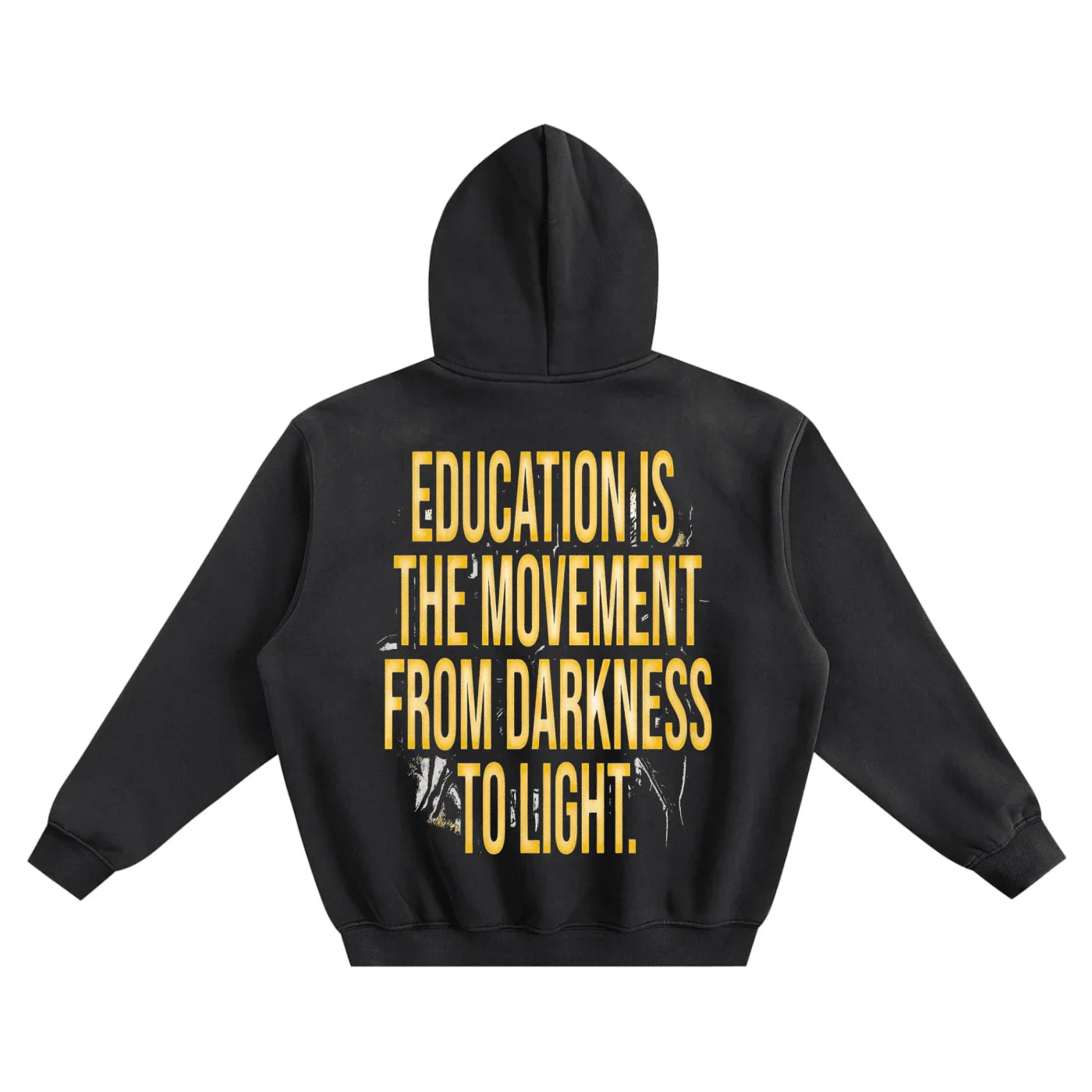 BEESMOOVE Knowledge Ignites Boxy Hoodie - Beesmoove